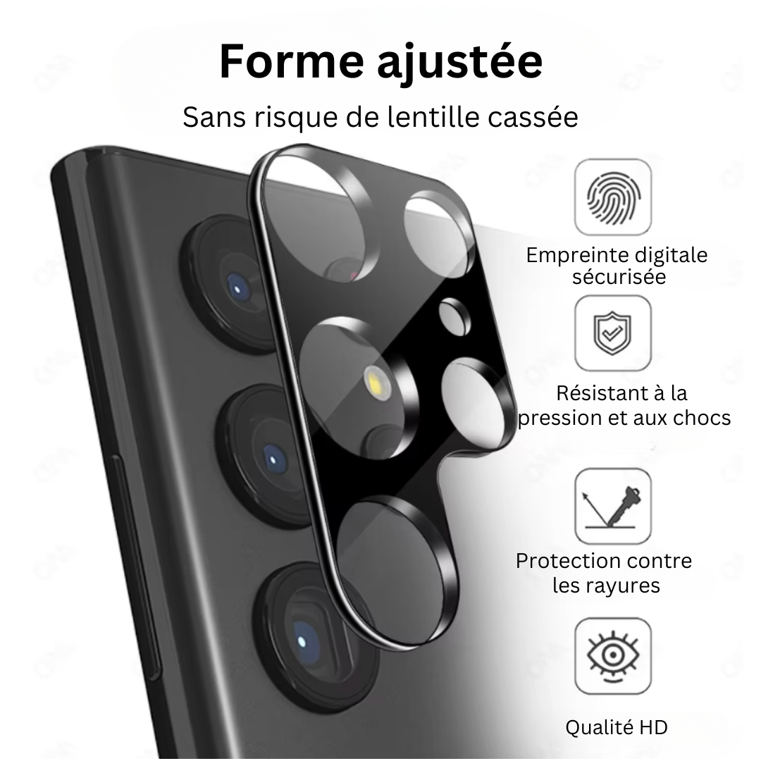 Protection complète de la caméra Xiaomi/Redmi (2 pièces)