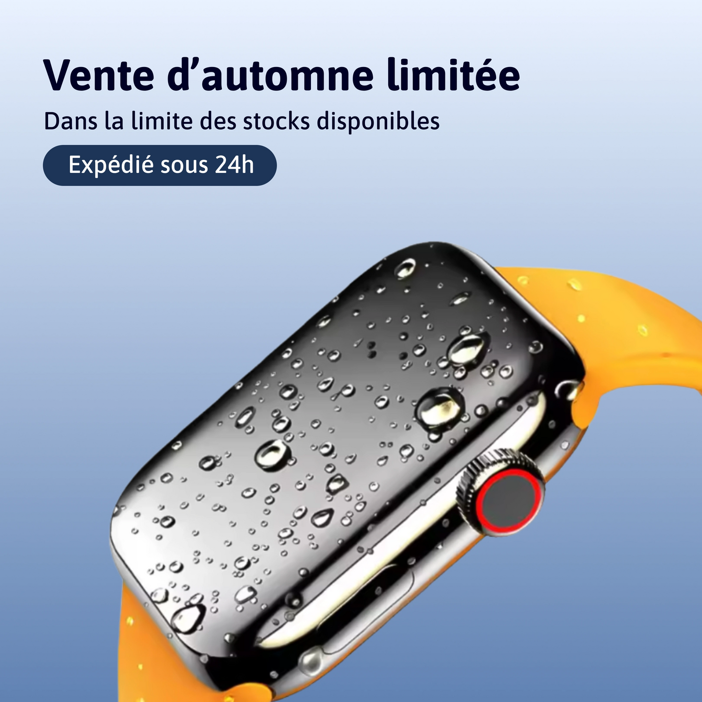 Film de protection 3 en 1 pour Apple Watch