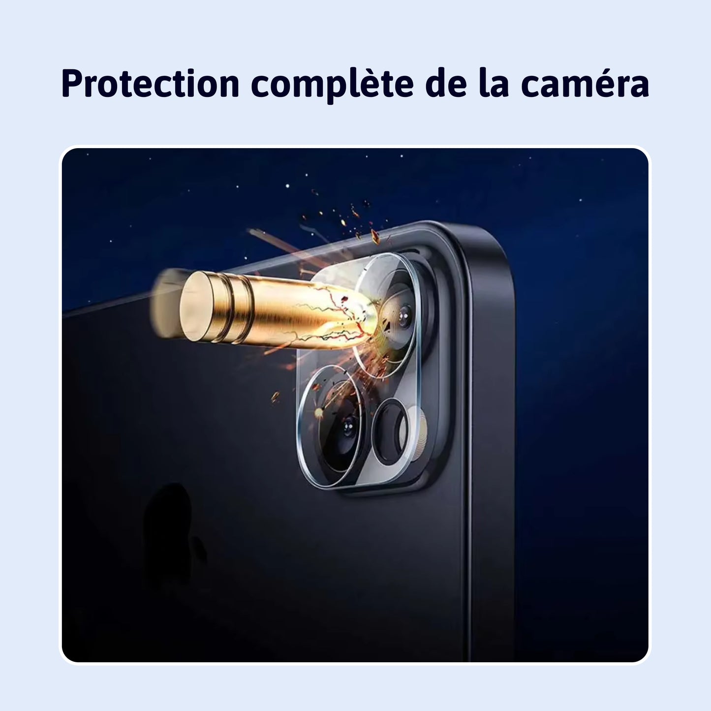 Protection complète de la caméra (2 pièces)