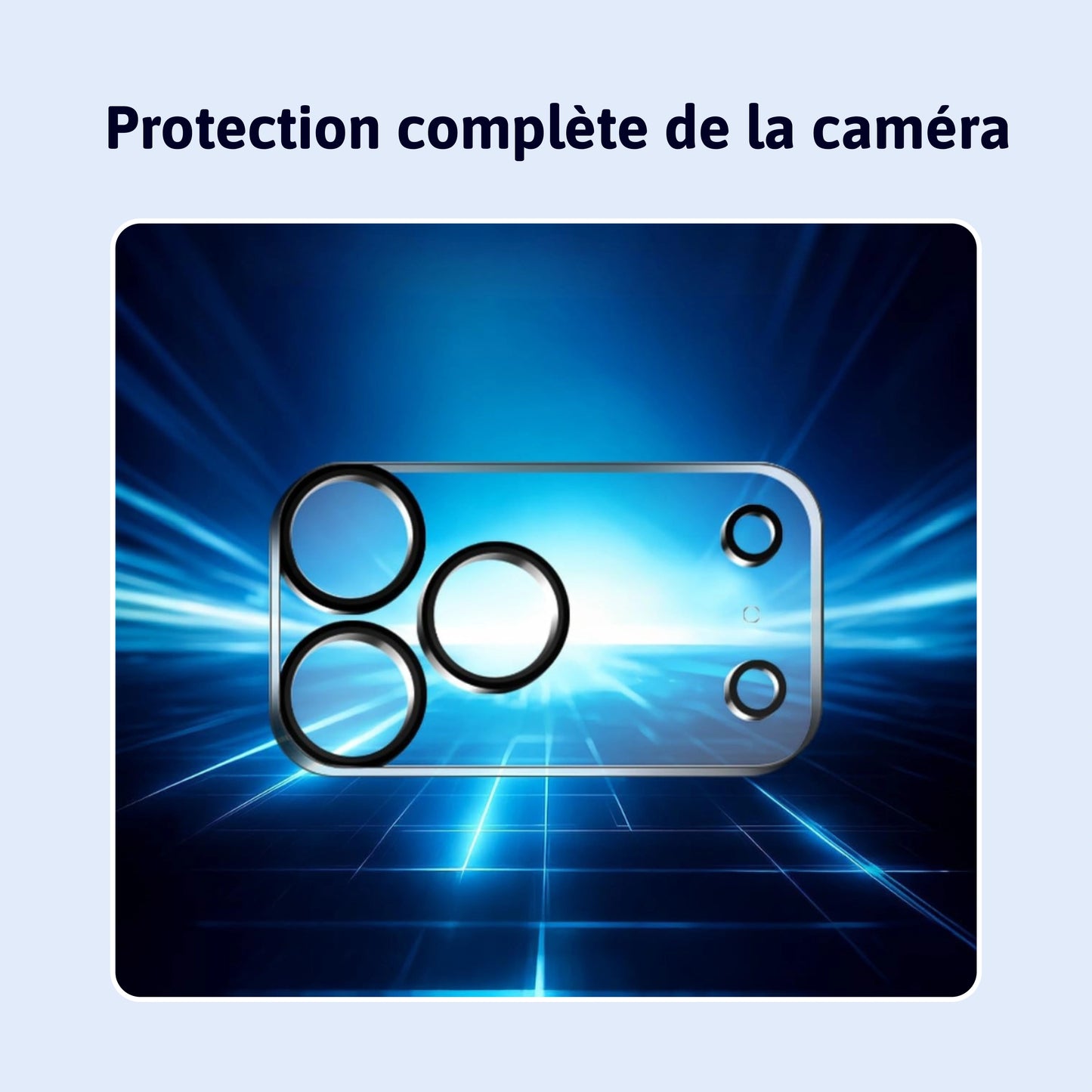 Protection complète de la caméra 17/ Air/ Pro/ Pro Max (Pack de 2)