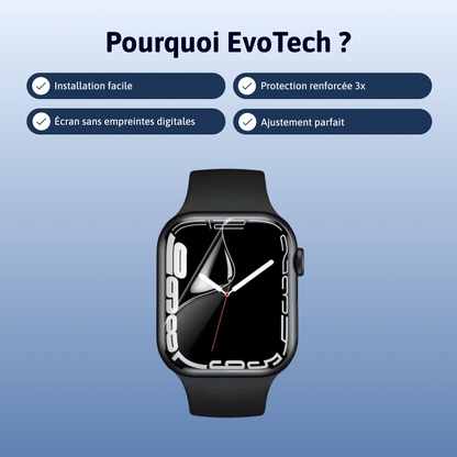 Film de protection 3 en 1 pour Apple Watch