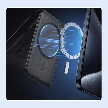 Portefeuille en cuir pliable