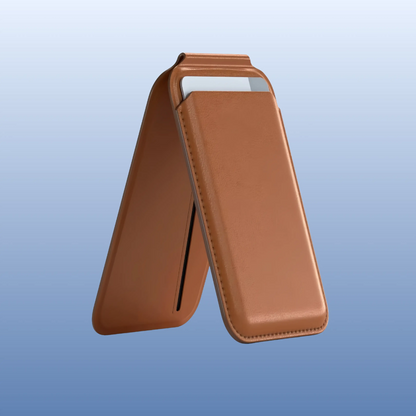 Portefeuille en cuir pliable