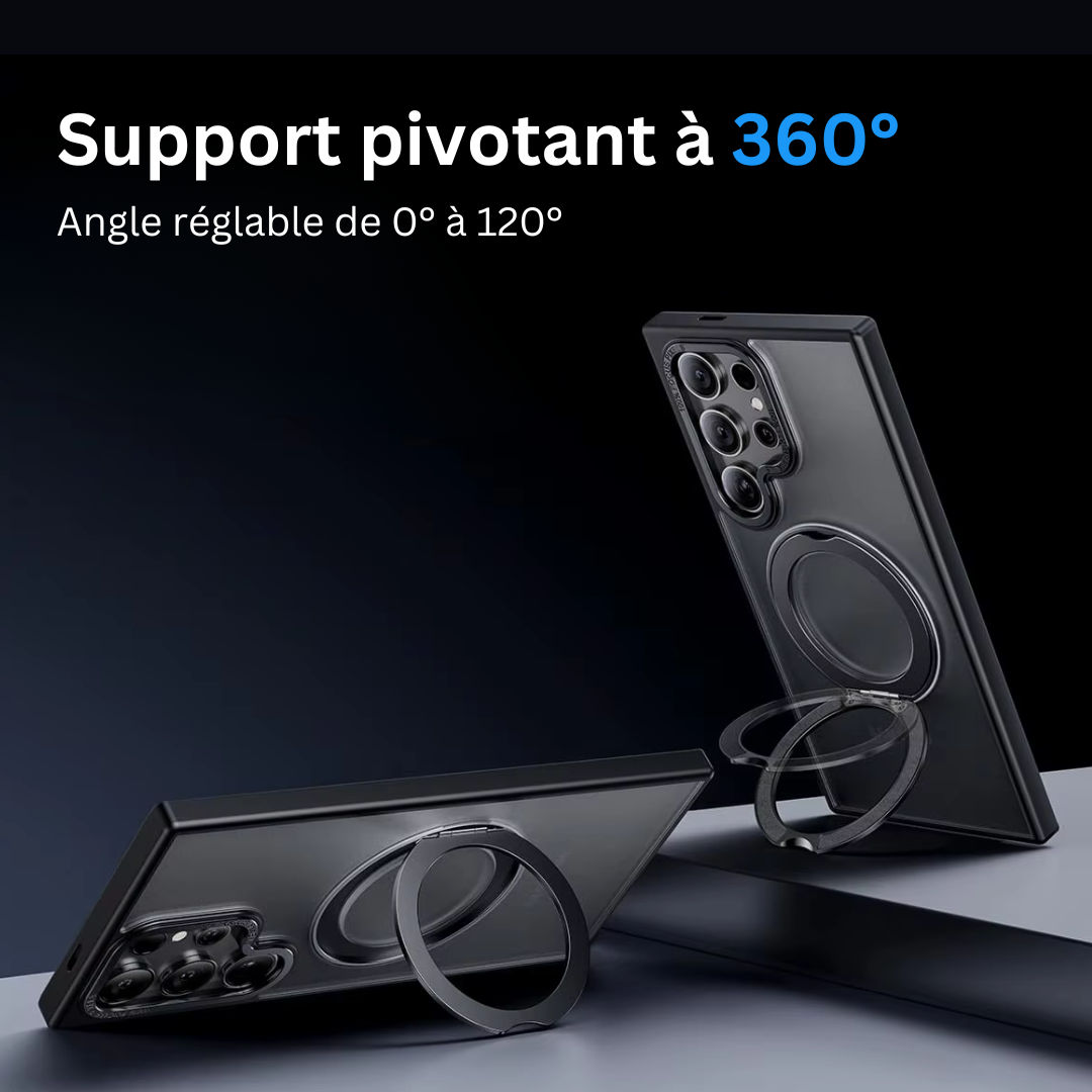 Étui magnétique pour téléphone Samsung