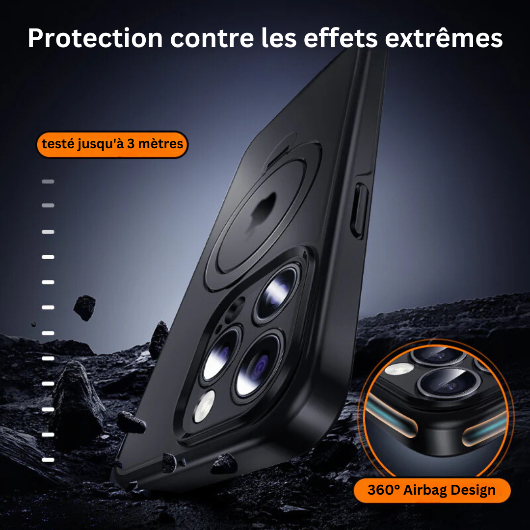 Étui magnétique pour iPhone