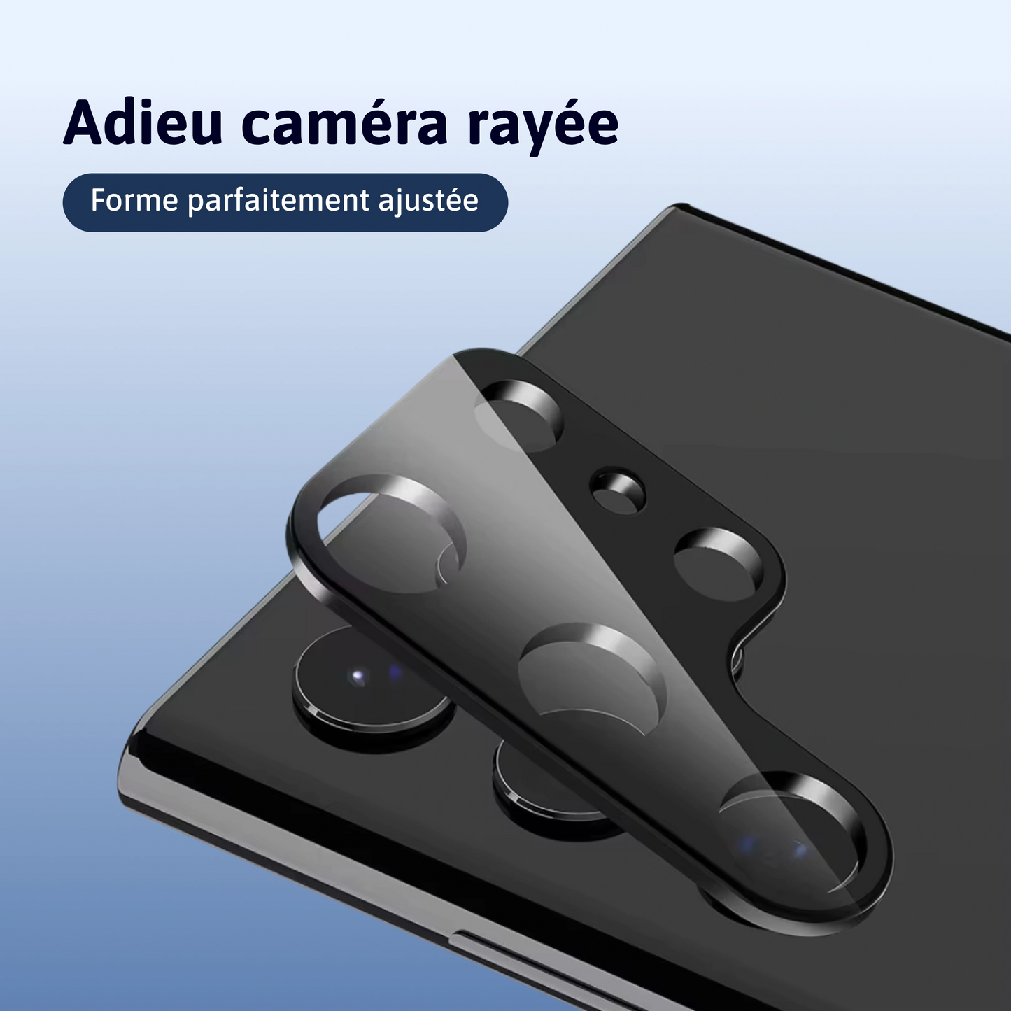 Protection complète de la caméra Samsung (2 pièces)