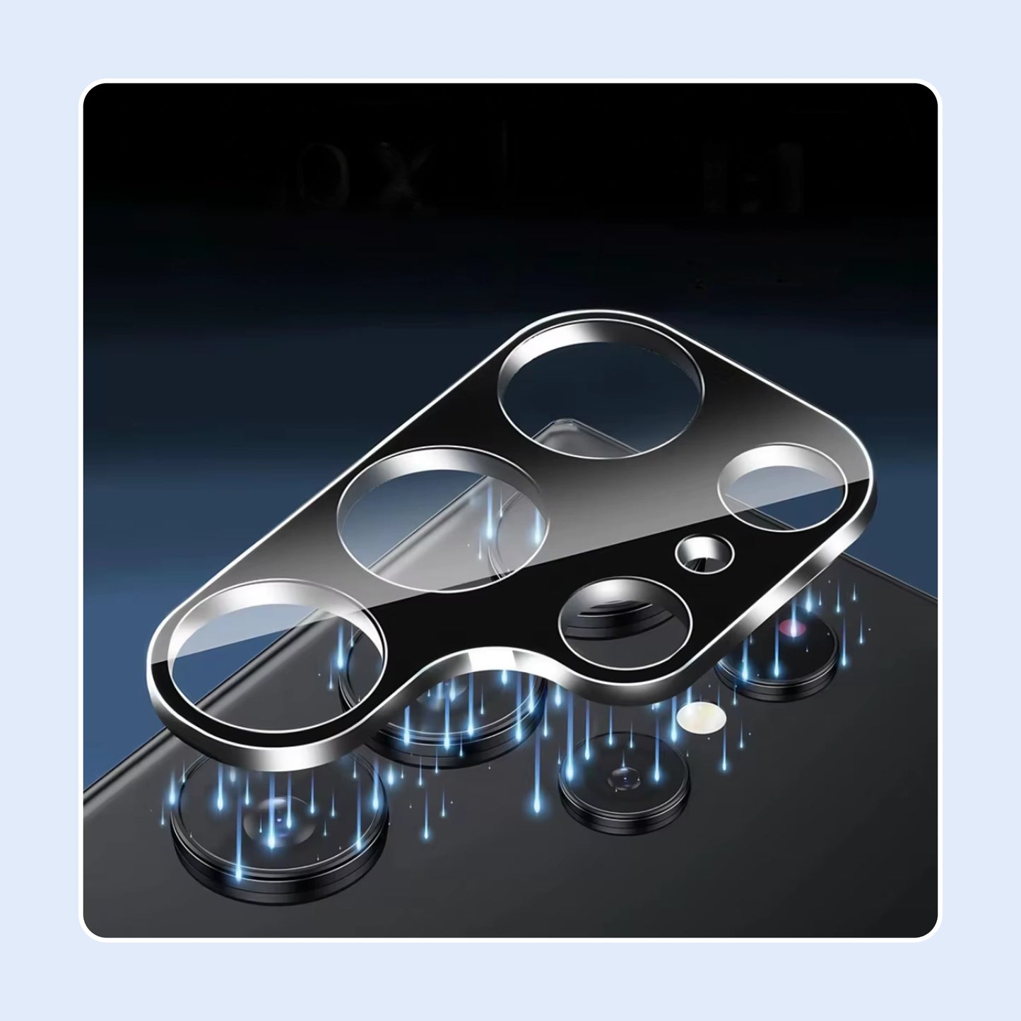 Protection complète de la caméra Samsung (2 pièces)