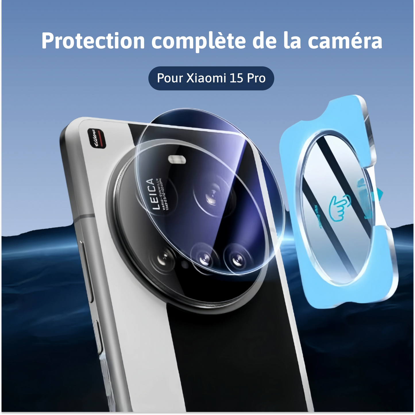 Protection complète de la caméra Xiaomi (2 pièces)
