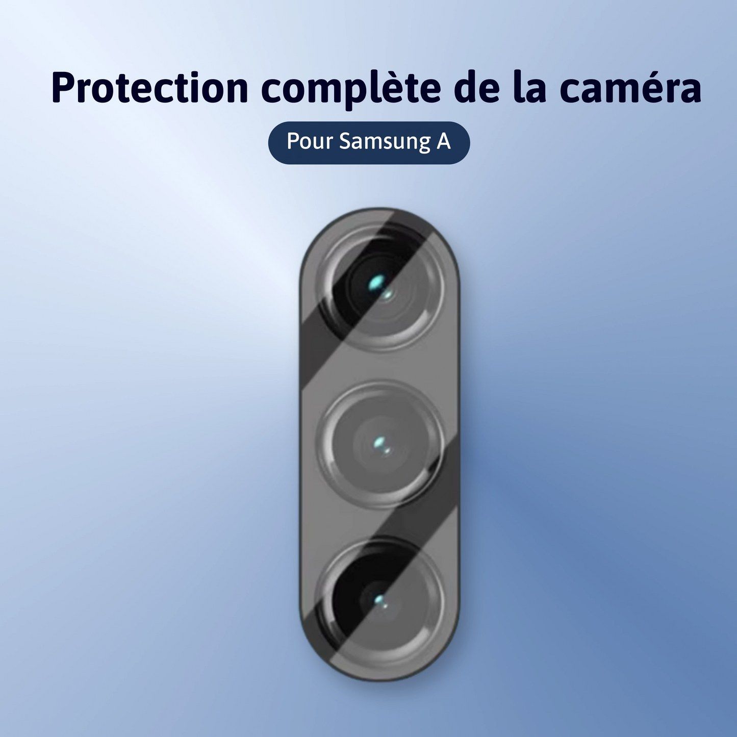 Protection complète de la caméra Samsung-A (2 pièces)