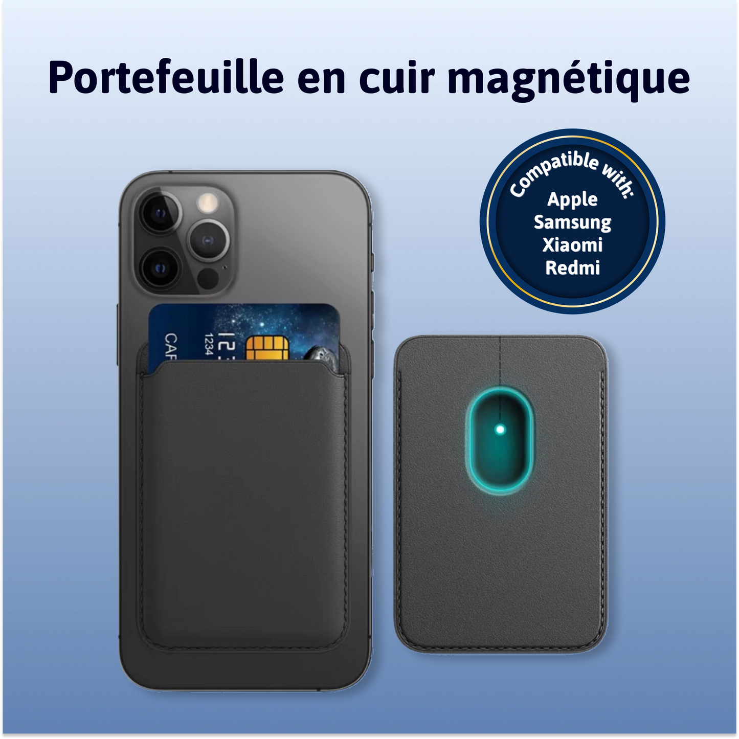 Porte‑Cartes Pour iPhone