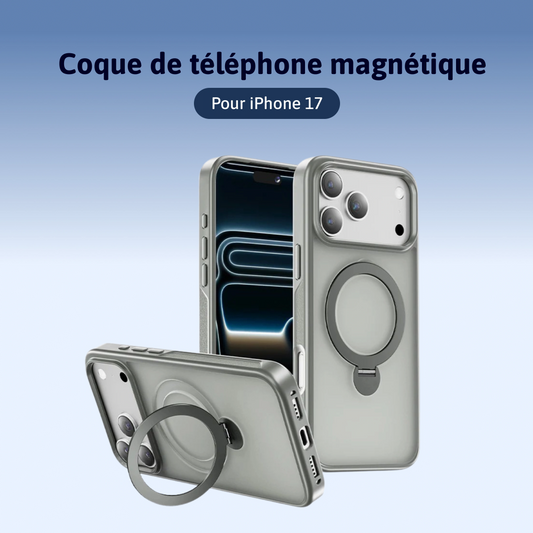 Coque de téléphone magnétique - iPhone 17/ Air/ Pro/ Pro Max