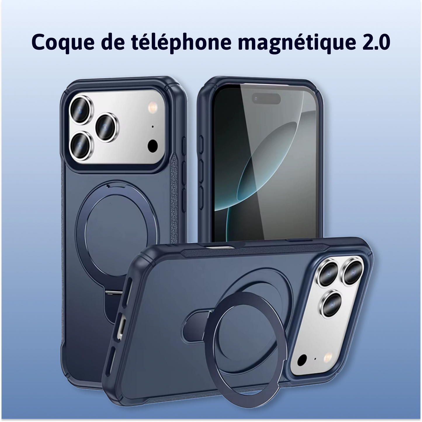 Coque de téléphone magnétique 2.0