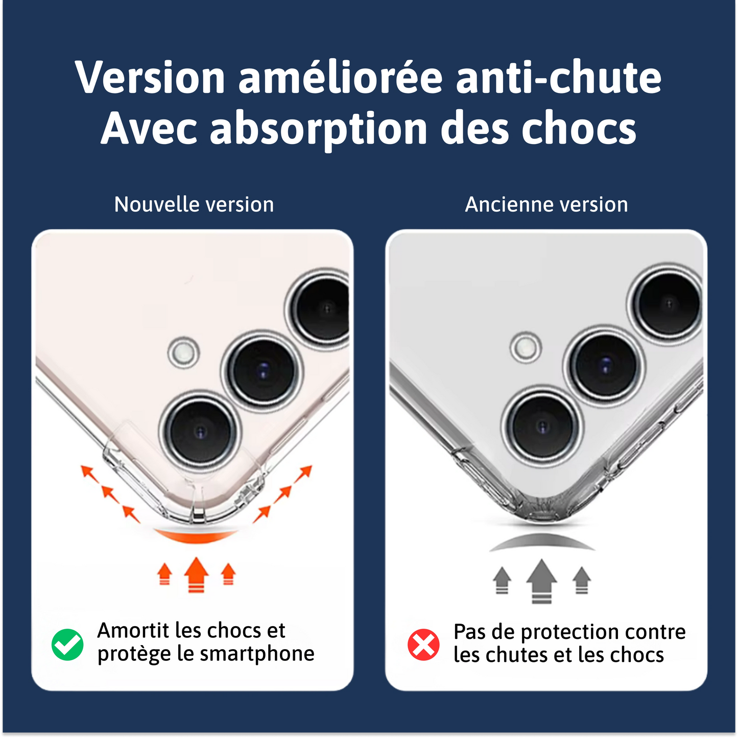 Coque minimaliste en silicone Samsung S