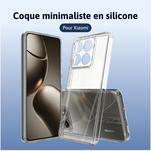 Coque minimaliste en silicone - Xiaomi