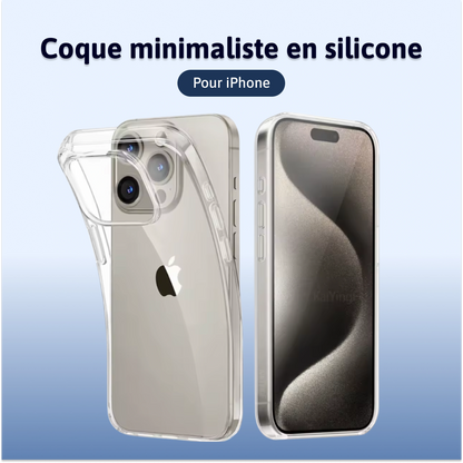 Coque minimaliste en silicone