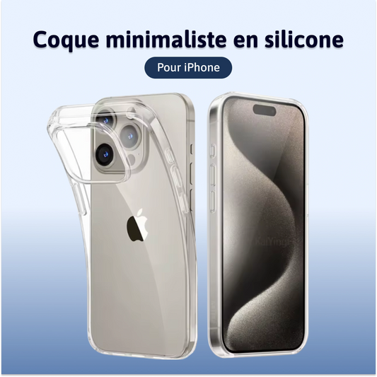 Coque minimaliste en silicone