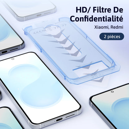 Protection d'écran 3 en 1 - Xiaomi/Redmi