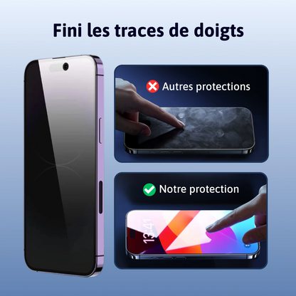 Protection d'écran 3 en 1 - iPhone