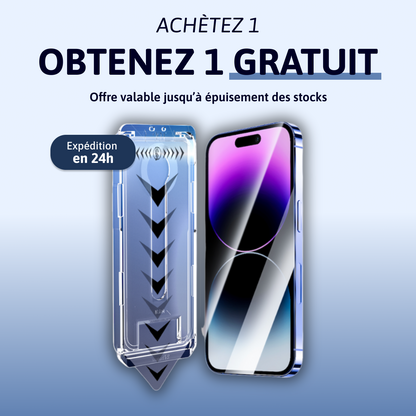 Protection d'écran 3 en 1 - iPhone