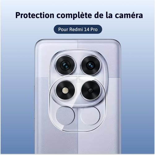 Protection complète de la caméra Redmi 14 Pro