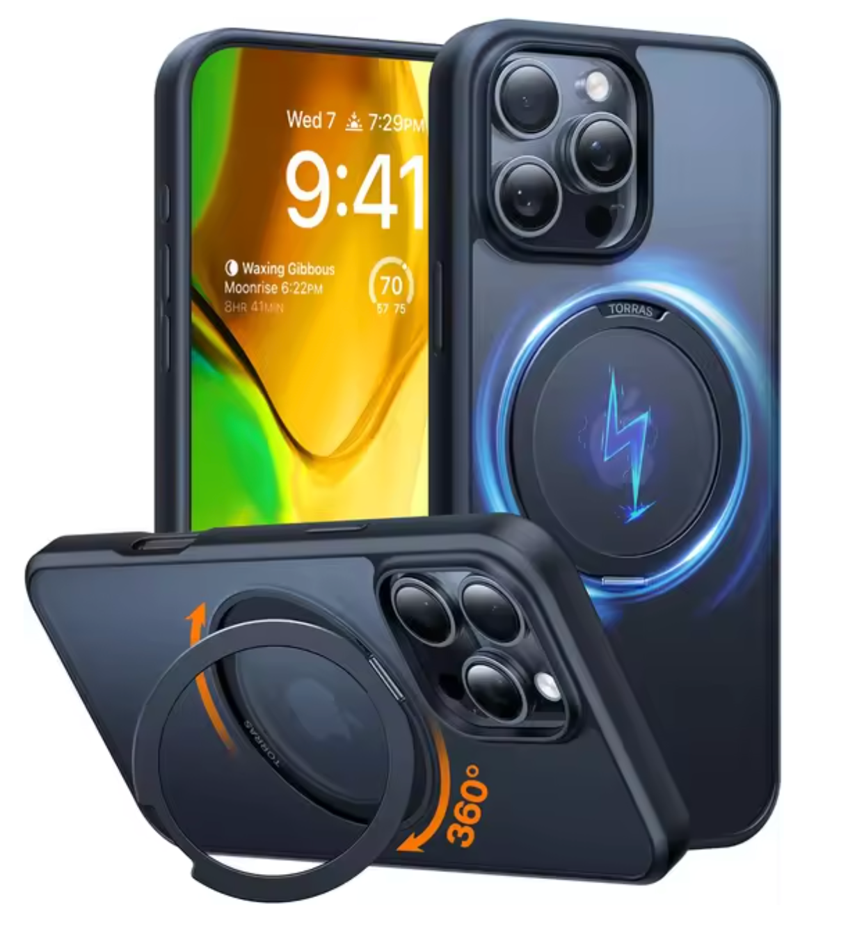 Étui magnétique pour iPhone