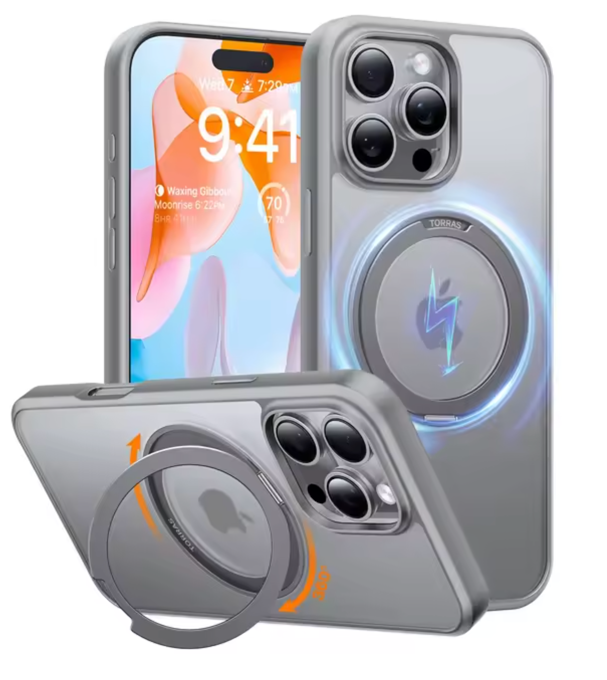 Étui magnétique pour iPhone