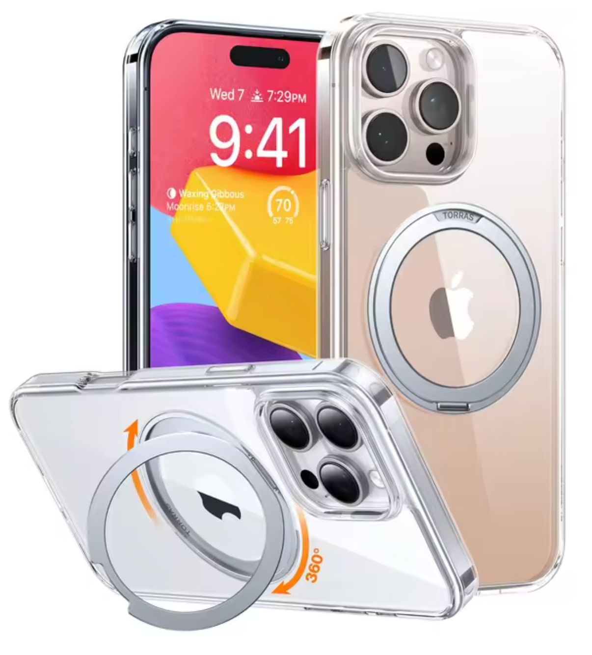Étui magnétique pour iPhone