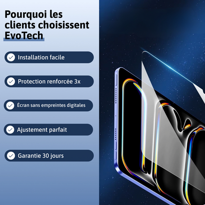 Film de protection 3 en 1 pour iPad